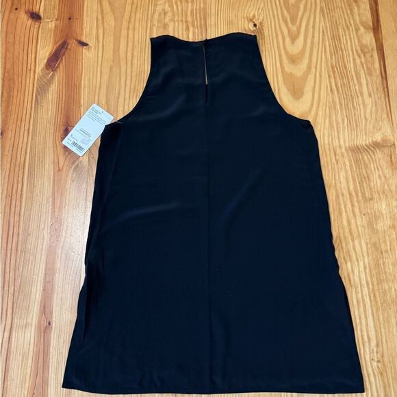 NWT Athleta Washable Silk Side Slit CYA Tank Black Women’s SIZE S - Picture 12 of 12